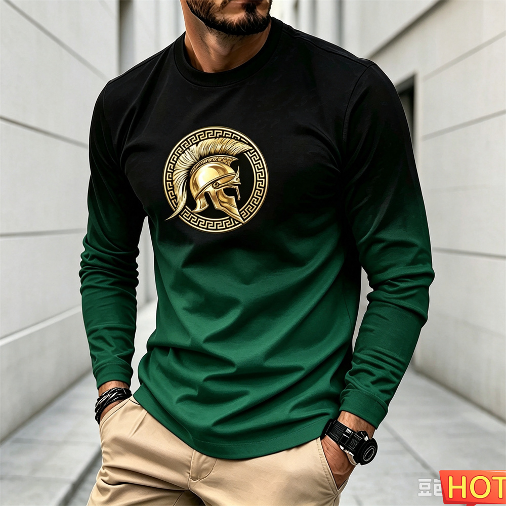 Winter Sun Clothing - T-shirt à manches longues dégradé pour