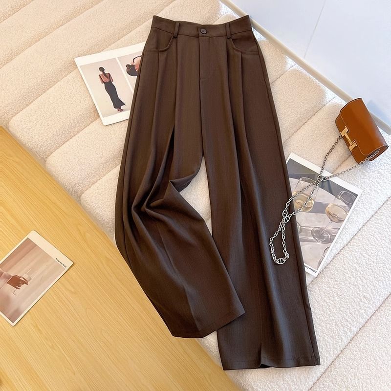 Winter Clothing Pinterest - FJWORK-Pantalon habillé pour femme, Jambes larges,