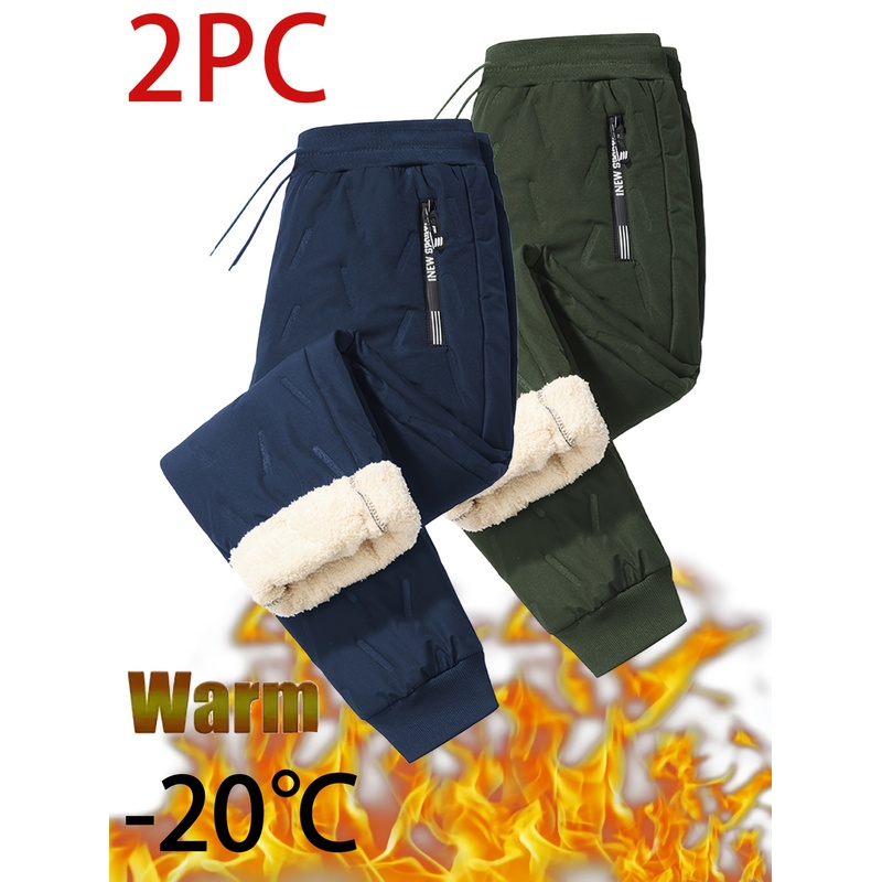 Winter Clothing Line - Pantalon thermique d'hiver pour homme, pack