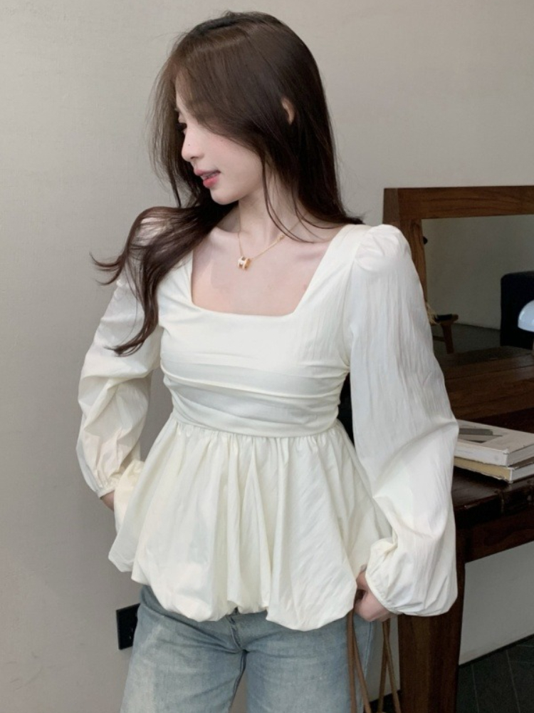 Winter Clothing Sale Women - Chemises et chemisiers blancs pour femmes,