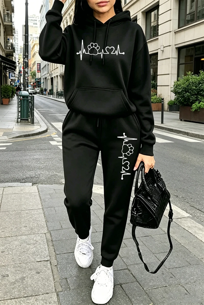 Winter Clothing Outdoor - Survêtement pour femmes 2026, sweat-shirt à