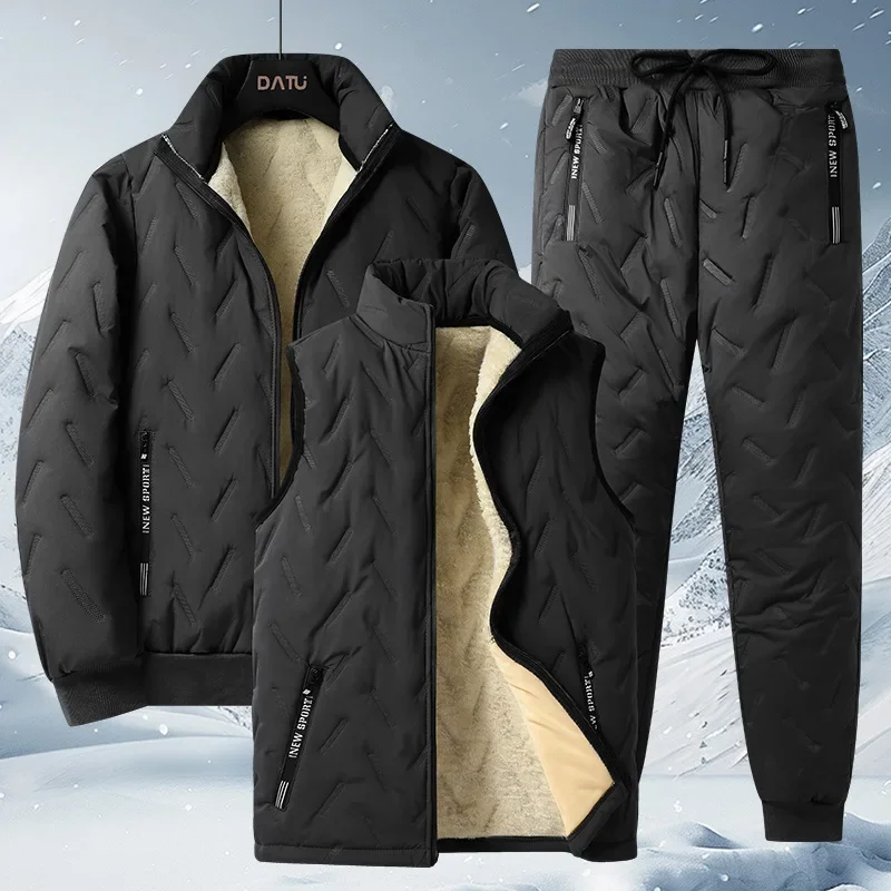 Winter Clothing Line - Ensemble manteau et veste en coton