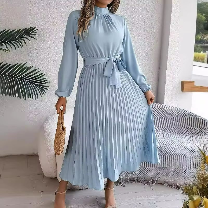 Winter Clothing Dress Up - Robe longue élégante à col montant