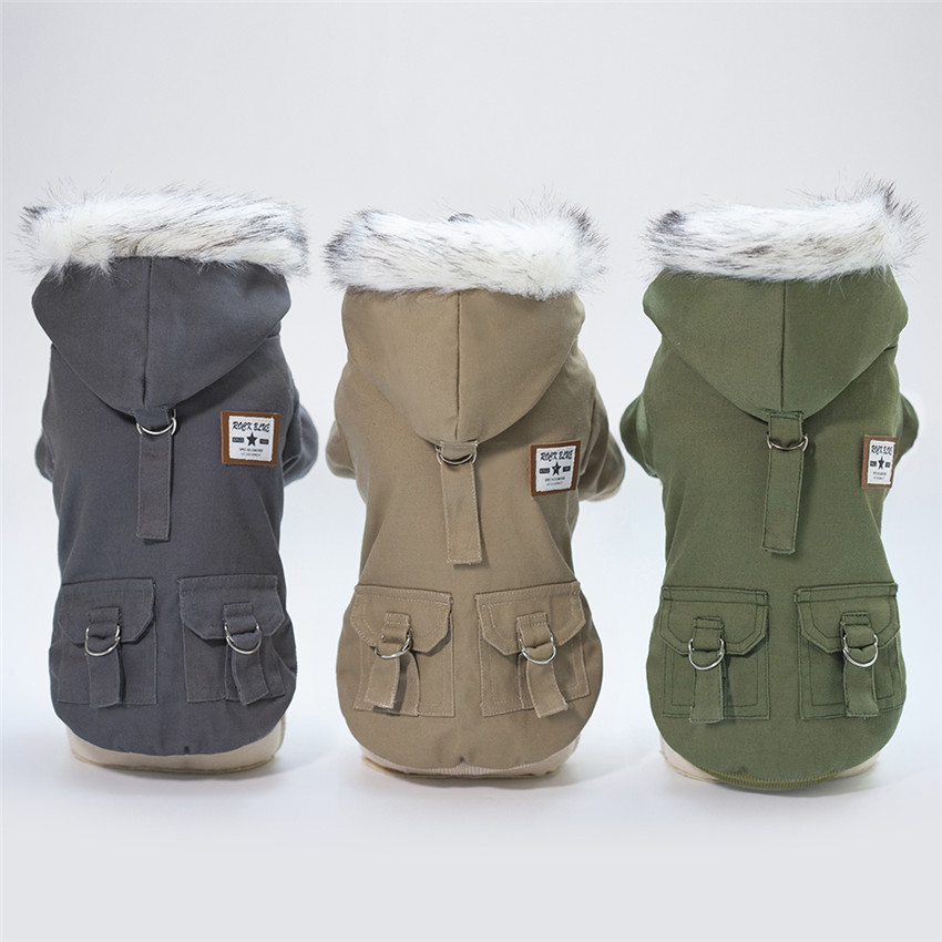 Veste d'hiver pour chien, vête - Winter Clothing In French avis et prix
