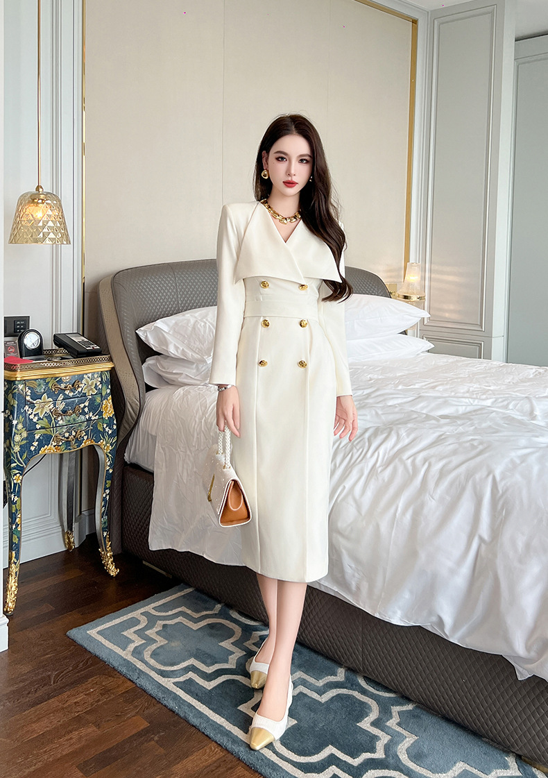 Robe Audicale à Double Boutonn - Winter Clothing Dress Up avis et prix