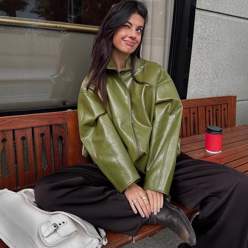 Nouvelle veste en cuir pour fe - Winter Clothing Dress Up avis et prix