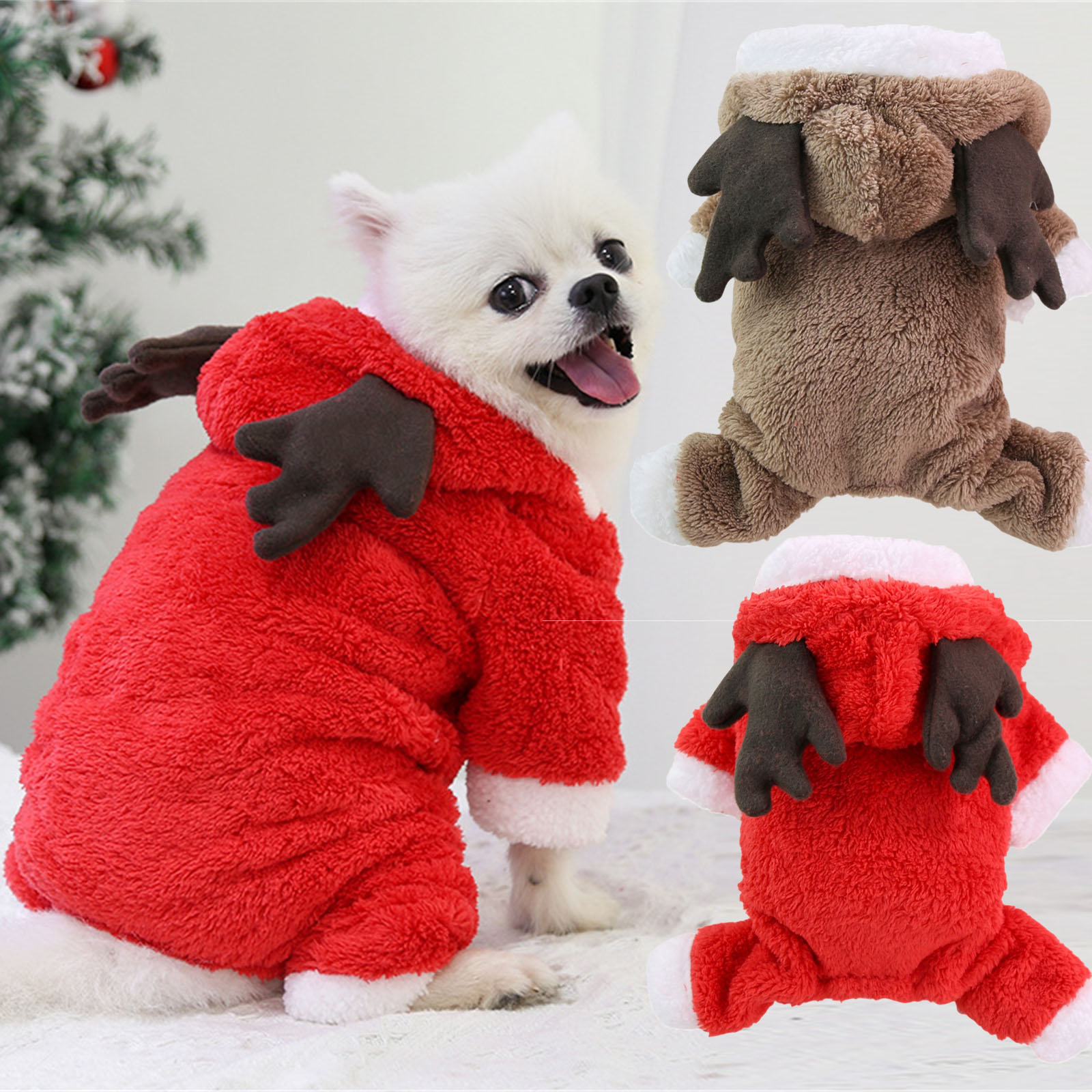 Vêtements de noël pour chiens, - Winter Clothing Dress Up avis et prix