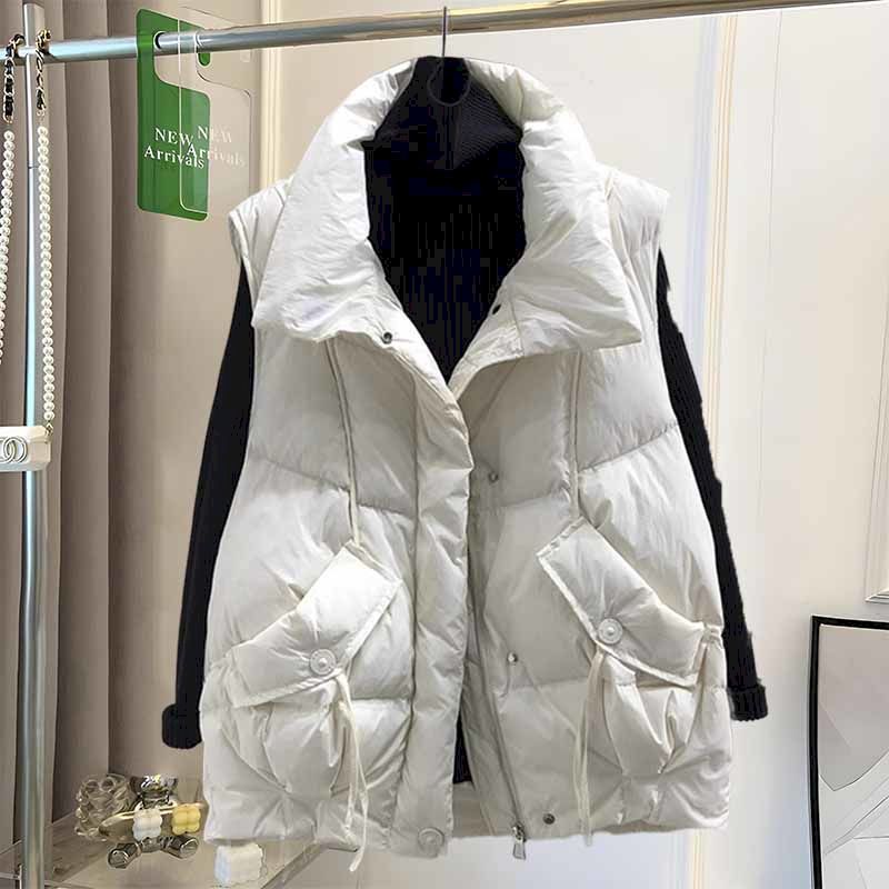 Gilet en soie coréen tendance  - Down Vest Ultralight avis et prix