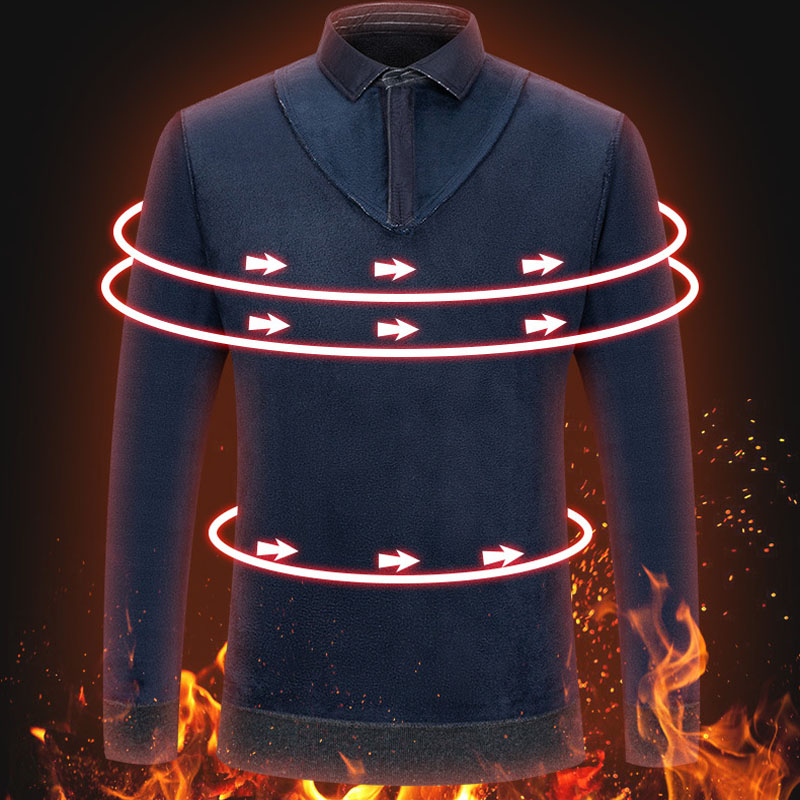 Pull tricoté pour homme, col c - Winter Clothing Line avis et prix